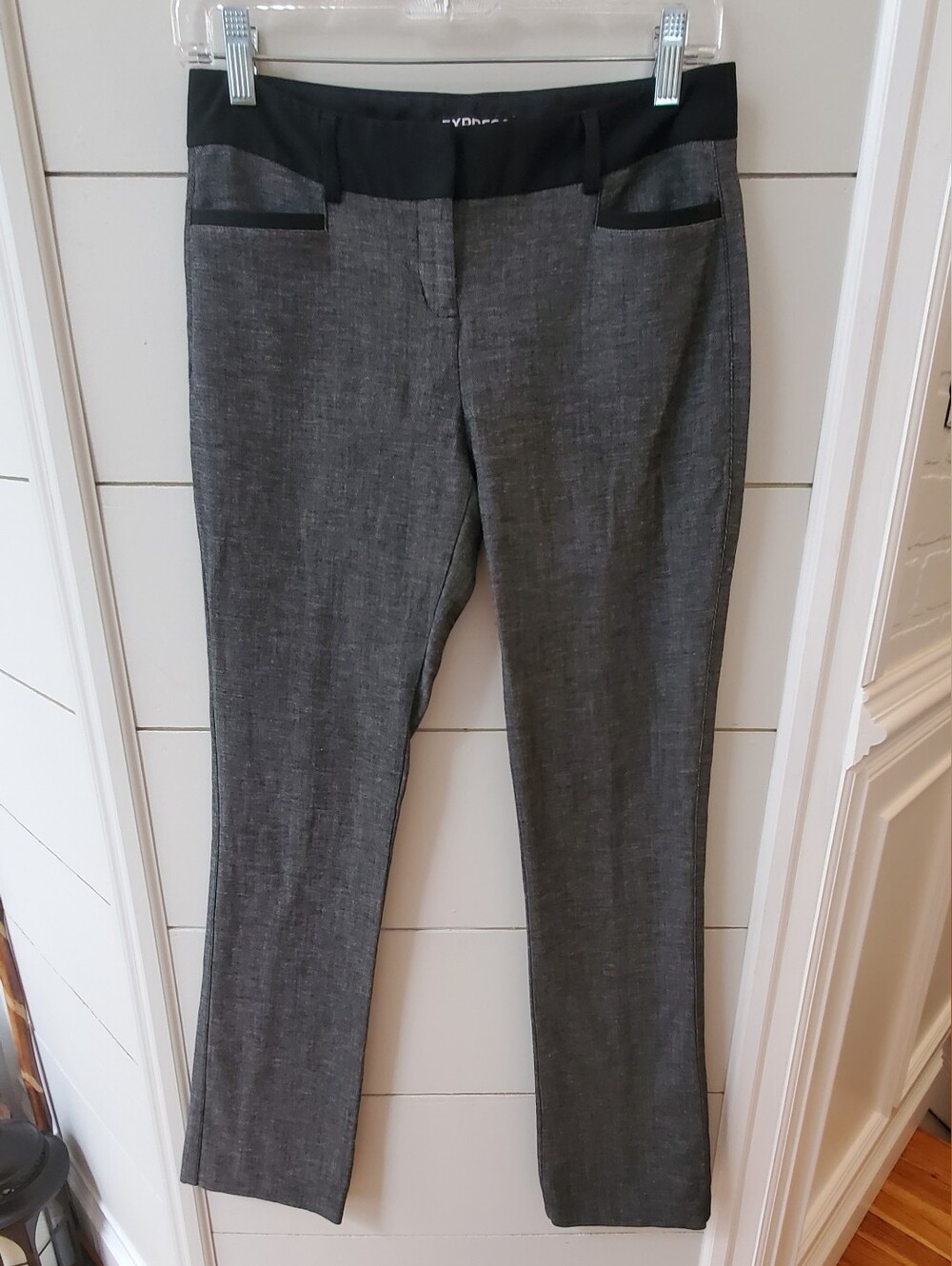 Express Gray and Black Dress Pants